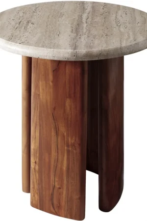Abacus 20.47 X 19.69 inch Brown / Brown / Beige End Table Bulk Order
