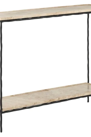 Free Shipping Boyles 42 inch Natural/Black Console Table