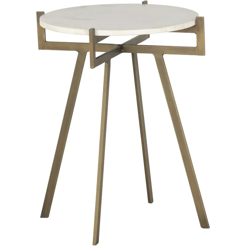 Trending Anak 22 X 18 inch White End Table