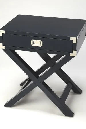 Butler Loft Anew28 X 24 inch Blue Accent Table Money Back Guarantee