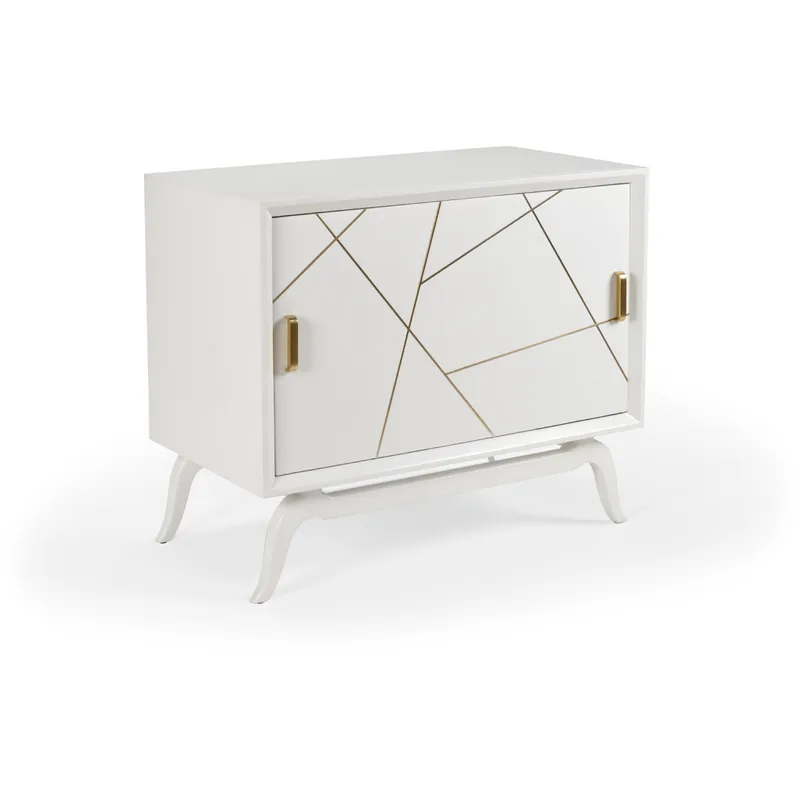 Today Only Wildwood White/Yarmouth Blue/Polished Cabinet
