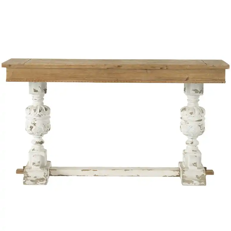 Alcott 59.1 X 17.7 inch White Buffet Table Limited Edition