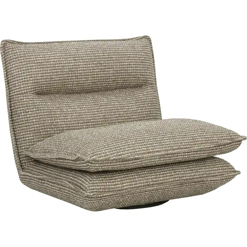 Colson Torched Meringue Swivel Armless Chair Hot Deal