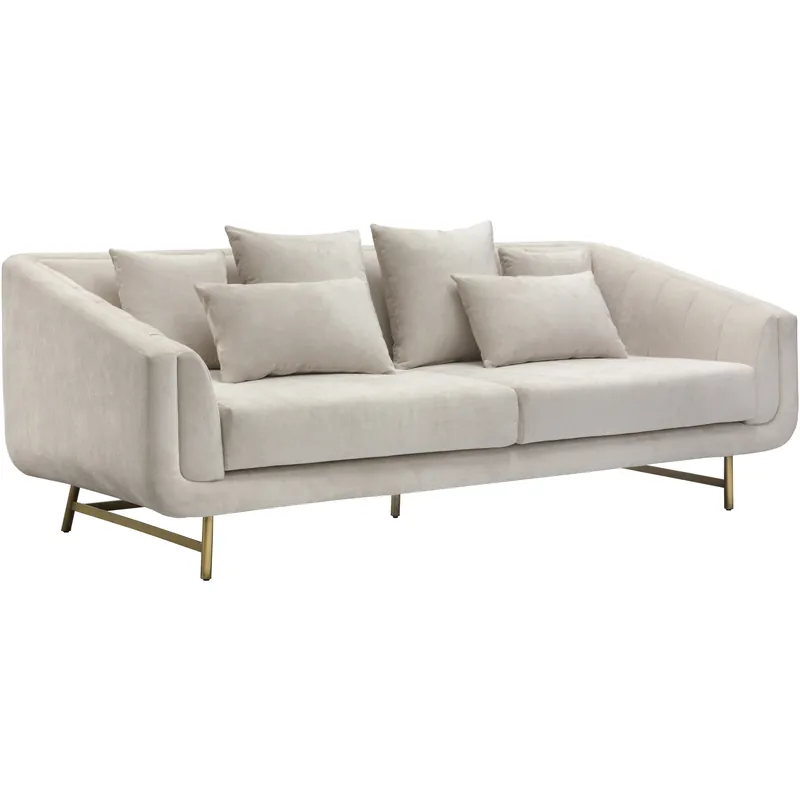 Warranty Included Veera Polo Club Muslin Sofa