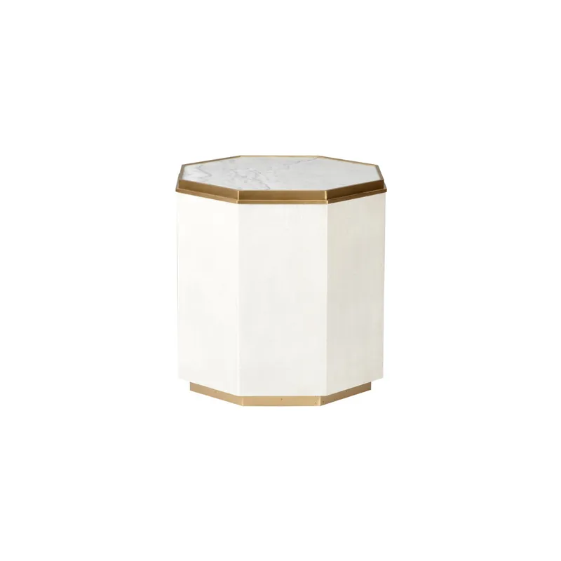 Bradshaw Orrell Antique/Natural White/Ivory Cocktail Table Price Cut
