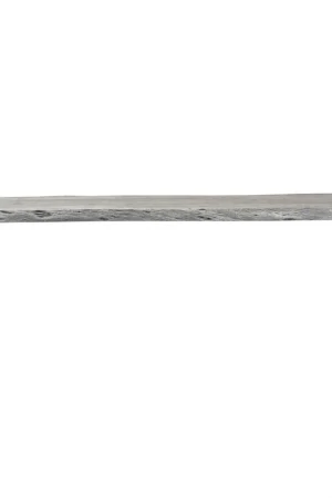 Affordable Bent Grey Dining Bench, Small