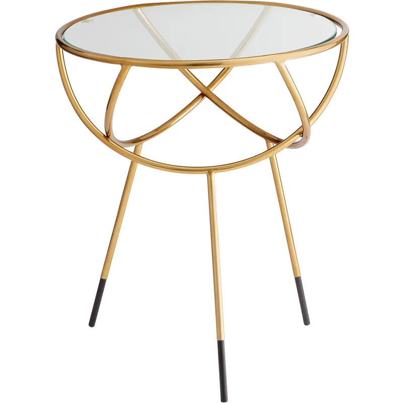 Gyroscope 19 inch Gold Side Table Low Price