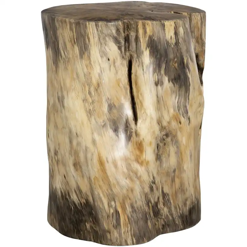 Habitat 20 inch Natural Tamarind Wood Accent Stool Markdown