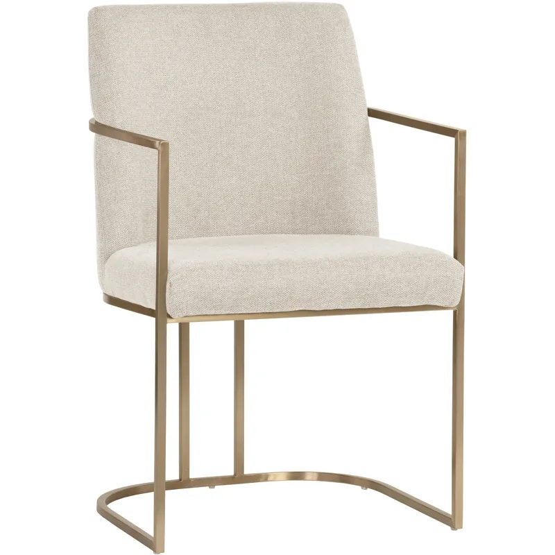 Rayla Belfast Oatmeal Dining Armchair Instant Buy