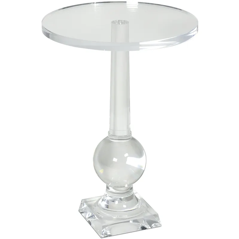 Weekend Sale Stowe 24 X 17 inch Clear Accent Table