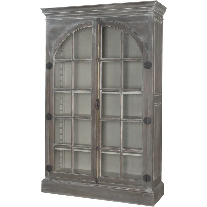 Next Day Delivery Manor Greige with Clear and Bronze Cabinet