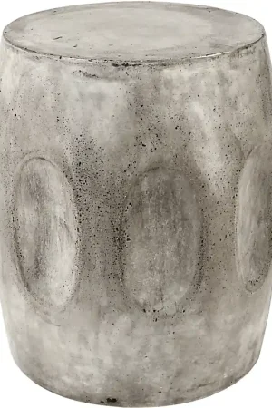 Wotran 17.75 X 16 inch Polished Concrete Accent Table Sale