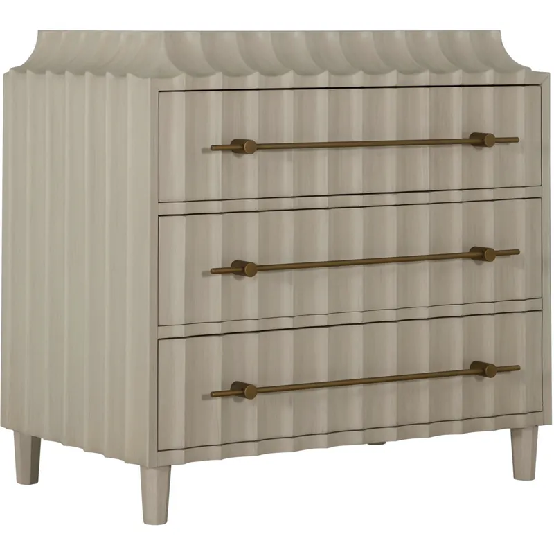 Merigold Brushed Gold / Sesame White Chest Money Back Guarantee