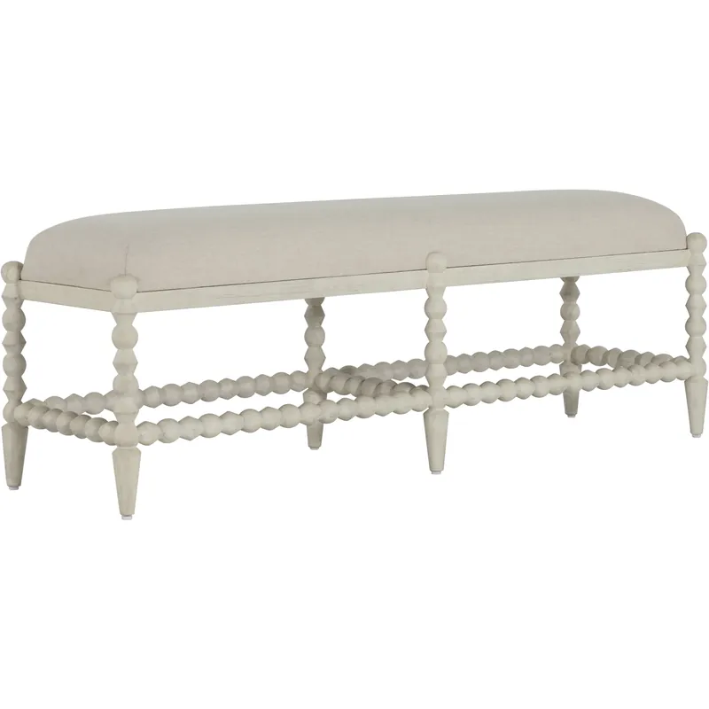 Jennifer White & Ivory Bench Certified