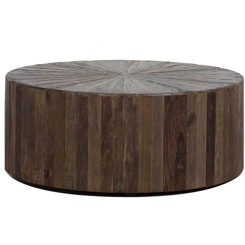 Cyrano 39.5 X 39.5 inch Natural Elm Coffee Table Shop Now
