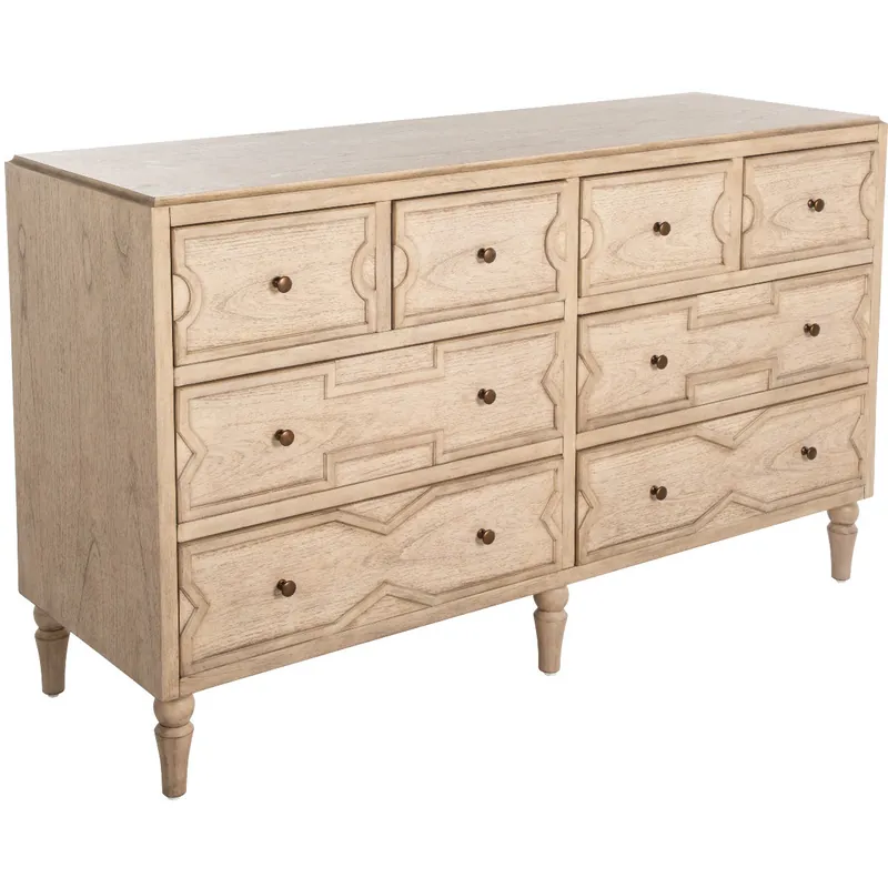 Seasonal Sale Everest Antique Bronze / Blonde Natural Dresser