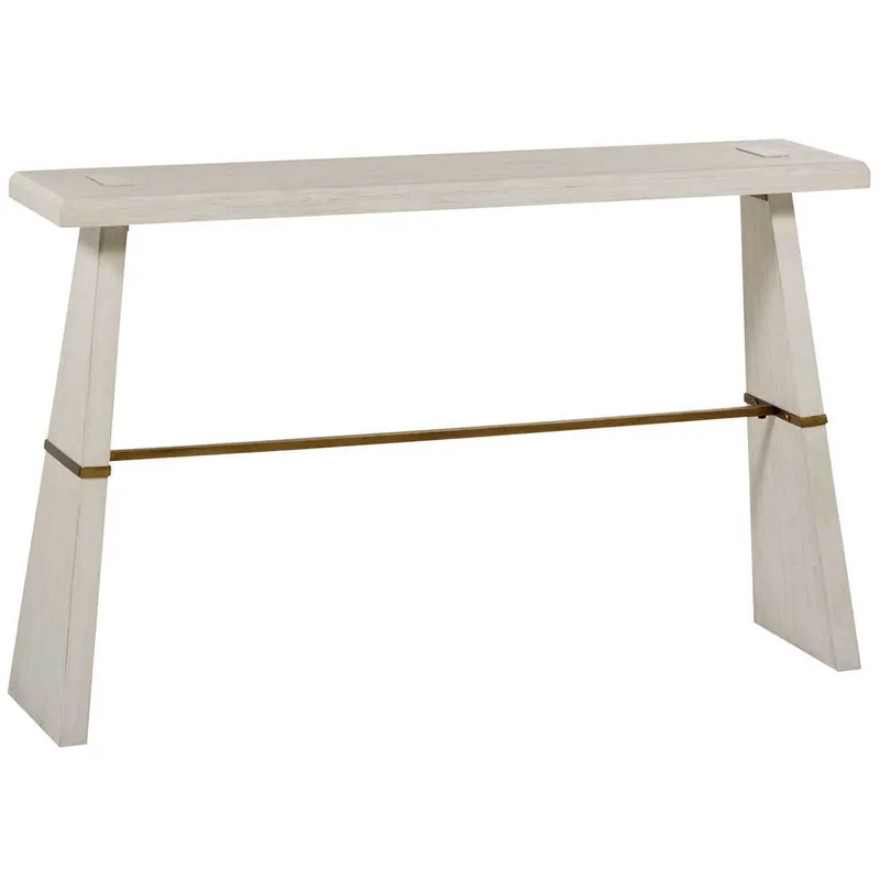 Havana 52 X 12 inch Stained Gold / Distressed Antique White Console Table Fresh Stock