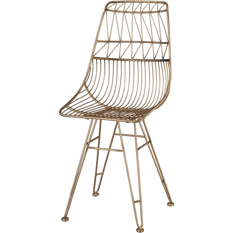 Jette Rose Gold Chair Flash Sale