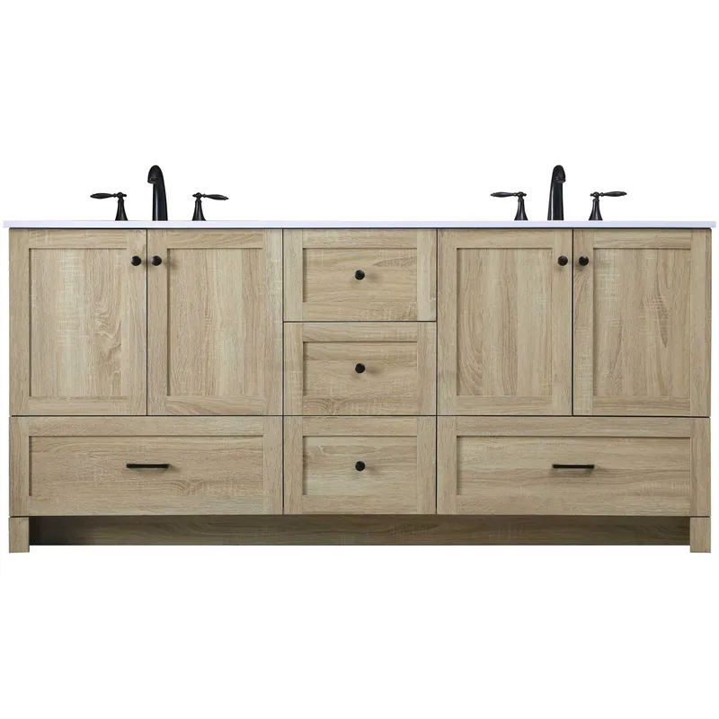 New Release Soma 72 X 34 inch Mango Wood Bathroom Vanity Cabinet
