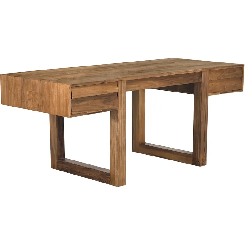 Newton 72 X 30 inch Clear Coat Flat Desk Mega Sale