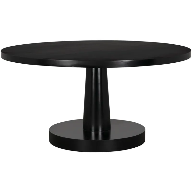 Free Shipping Stella 60 X 60 inch Hand Rubbed Black Dining Table