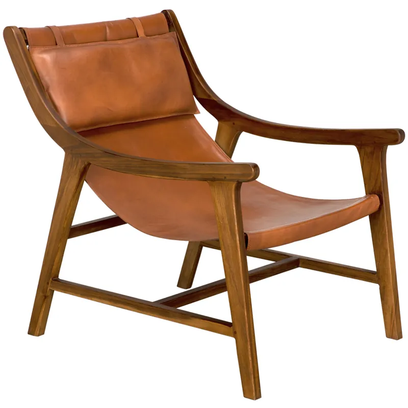 Must Have Gilberto Clear Coat Flat Occasional Chair