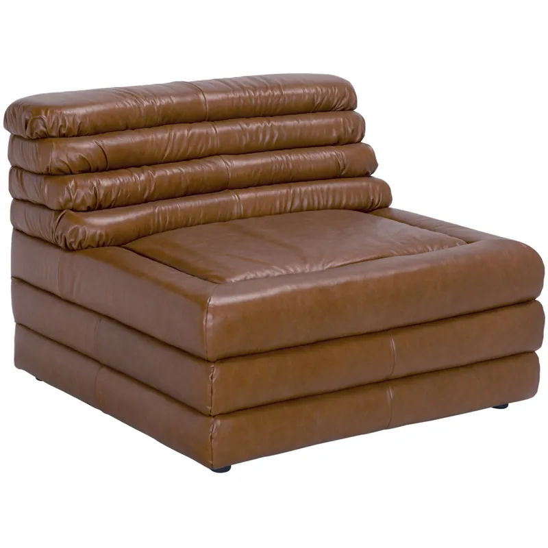 Bandera Roche Tan Modular Sofa, Center Direct From Manufacturer