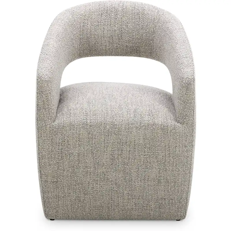 Save Now Barrow Grey Rolling Dining Chair in Taupe