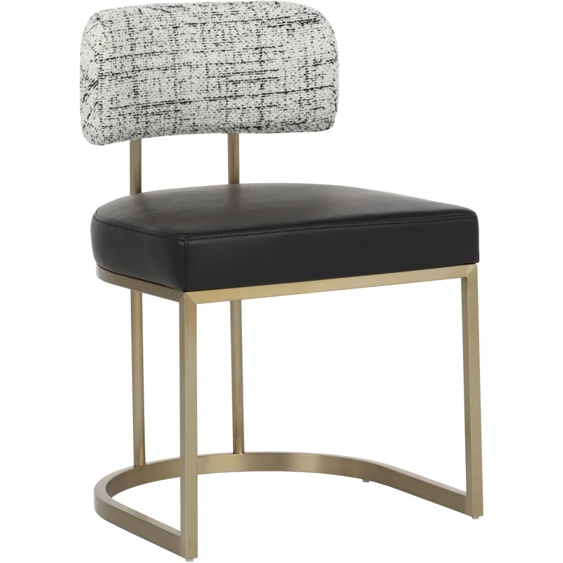 Larissa Bravo Black / Halton Birch Dining Chair Limited Offer