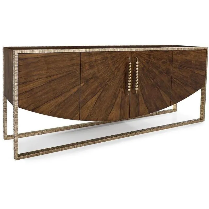 Korina 95 X 19 inch Credenza, 4 Door Popular