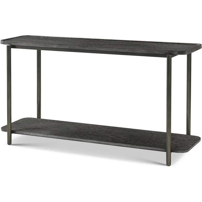 Repose 60 X 19 inch Charcoal Oak Console Table Bulk Order