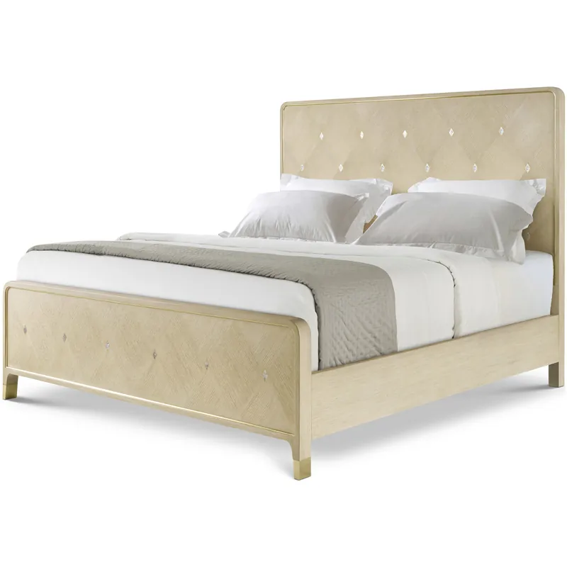 Judith Leiber Couture Martini US King Bed, Wooden Trending