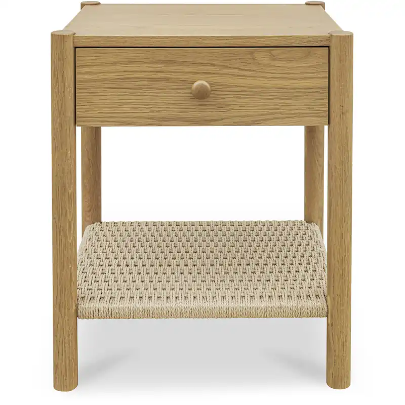 Hot Deal Millie Nightstand in Natural