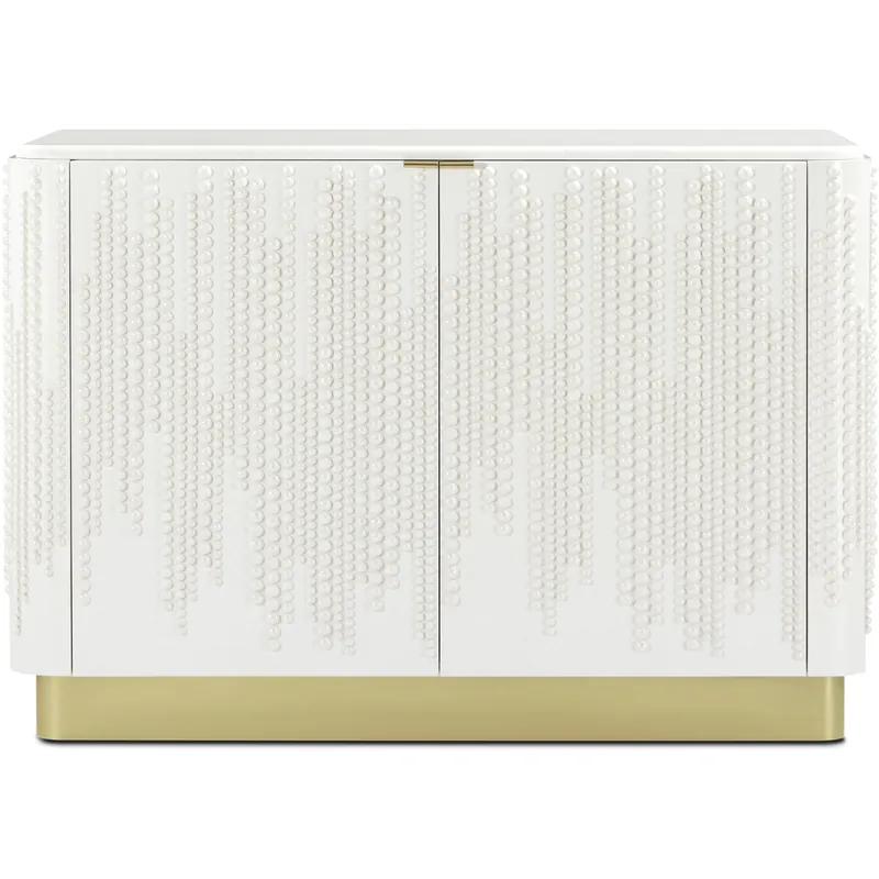 Judith Leiber Couture 50 X 20 inch Solstice Credenza, Wooden, 2-Door, Marble Top Sale