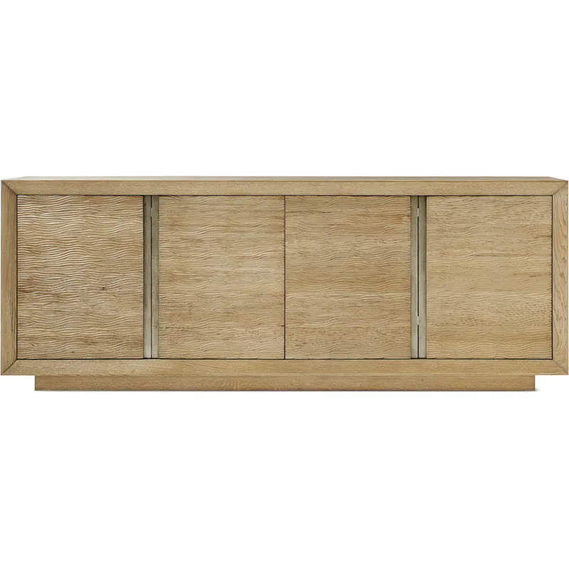 Essence 90.25 inch Blonde Media Cabinet, Wooden Money Back Guarantee