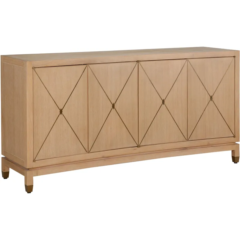 Factory Price Brentwood 76 inch Brown Console Table