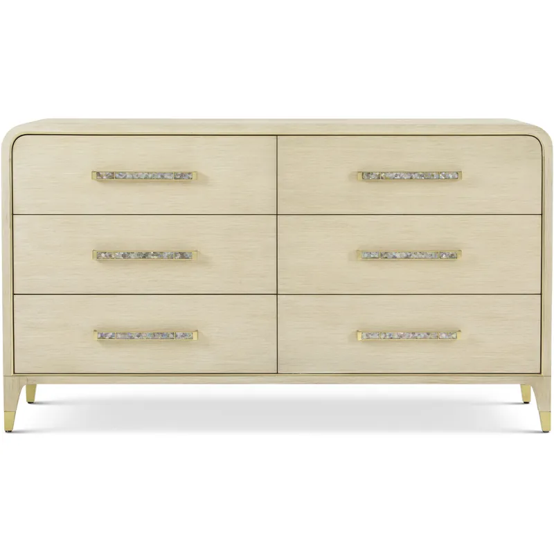 Time-Limited Judith Leiber Couture Martini Dresser, Wooden, 6-Drawer