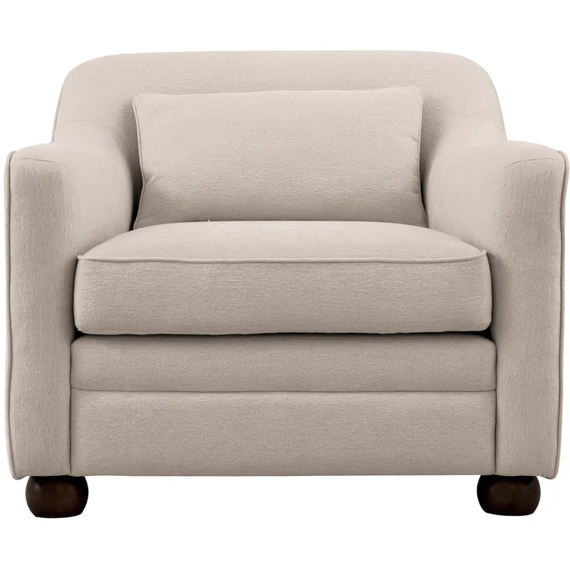 Amira Beige Accent Chair Exclusive Offer