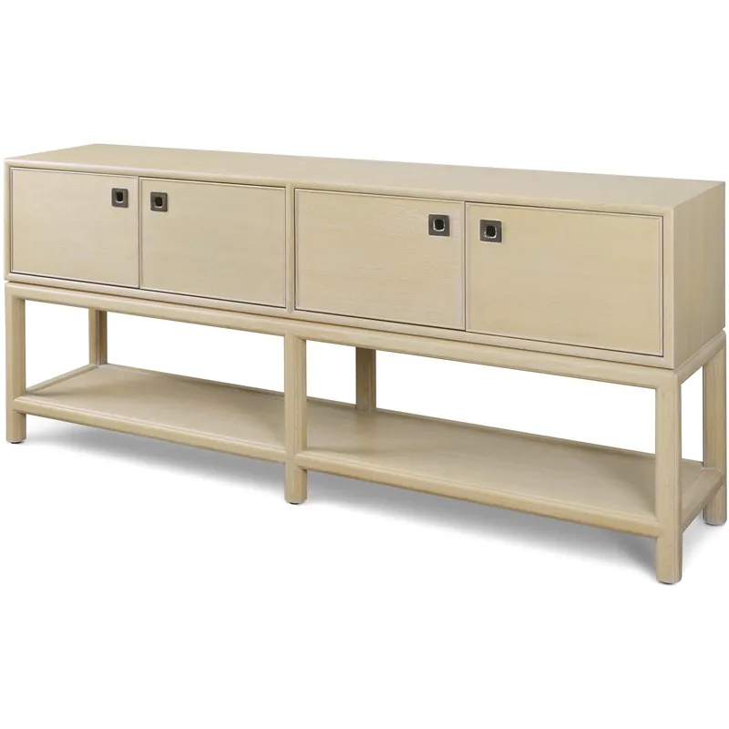 Montauk 72 X 15 inch Lighthouse Storage Console, Wooden Warranty Included