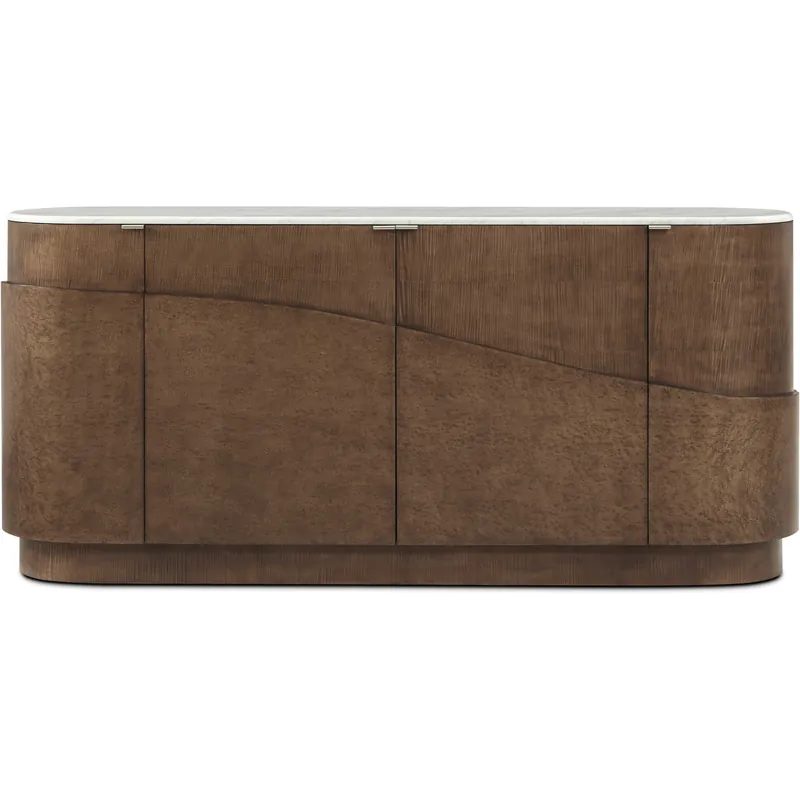 Editor’s Pick Origins 74.5 X 19 inch Landmark Buffet, Wooden with Marble Top