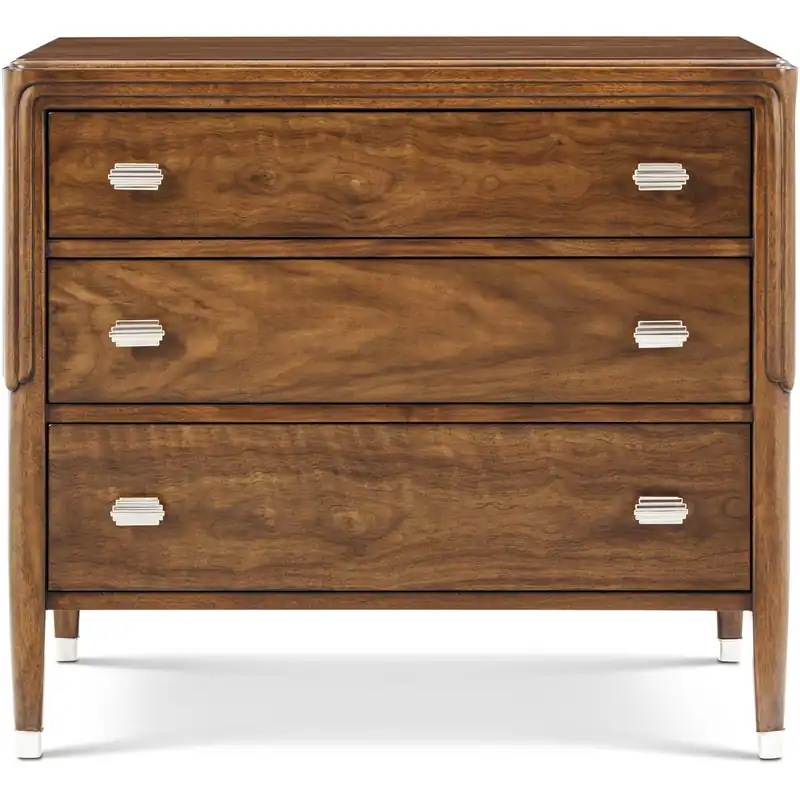 Handmade Dorchester 32 X 28.5 inch Mayfair / Antique White Brass Nightstand, Wooden