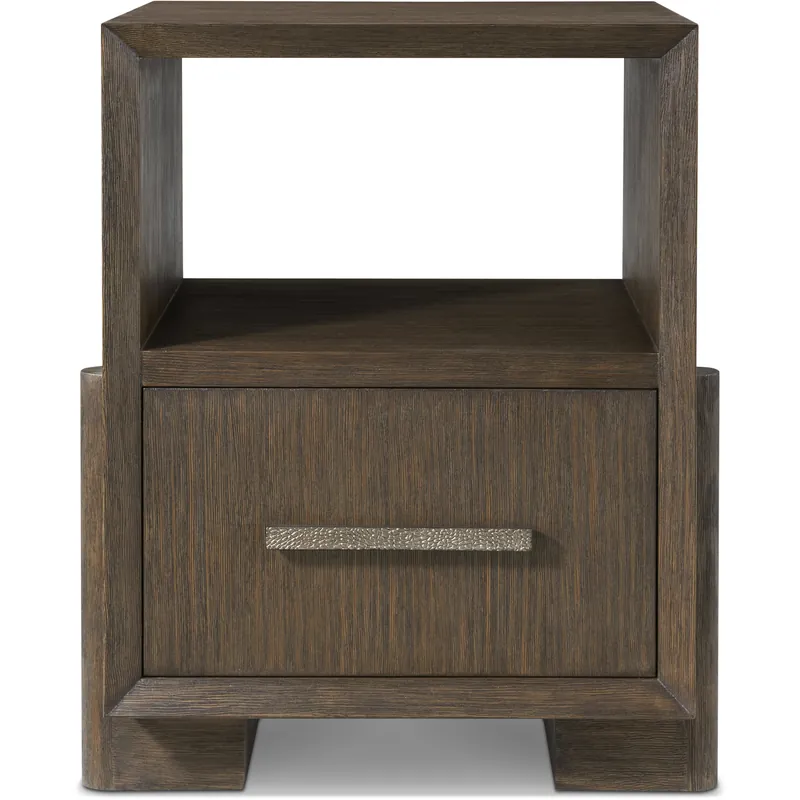 Handmade Urbane 26 X 22.5 inch Campfire Nightstand, Wooden, 1-Drawer