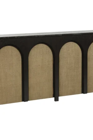 Wrightsbury 74 inch Black Console Table Worldwide Shipping