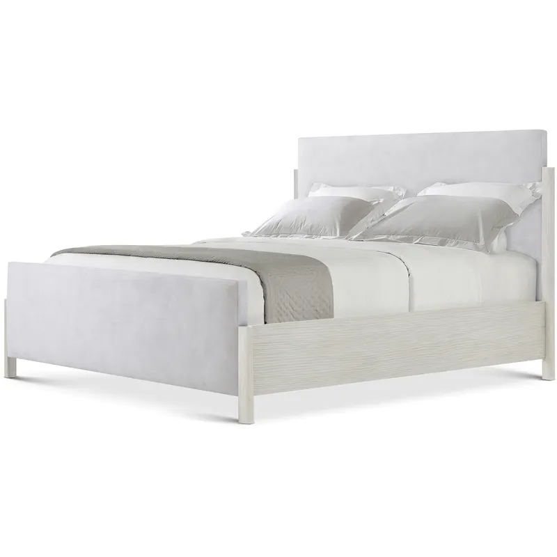 Urbane Sundew California King Bed, Wooden, Upholstered Clearance