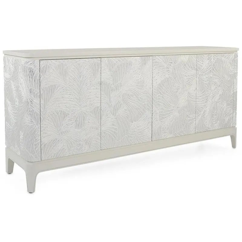 Ivory Palms 86.5 X 20.5 inch Credenza, 4 Door Original
