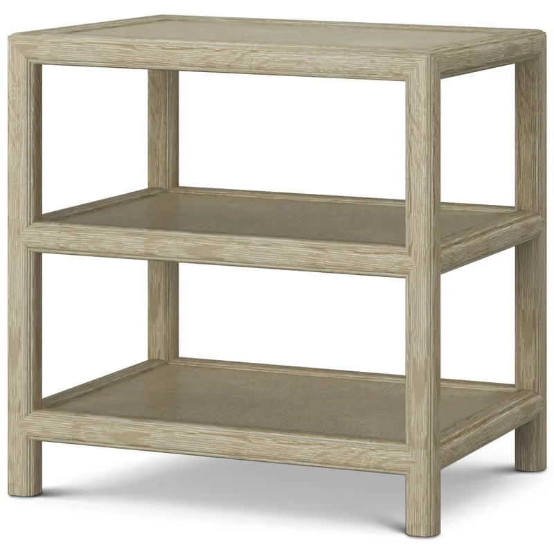 Final Sale Montauk 28 X 28 inch Lighthouse Side Table, Wooden