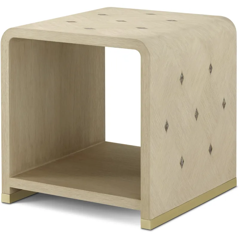 Top Pick Judith Leiber Couture 24 X 24 inch Martini Side Table, Wooden