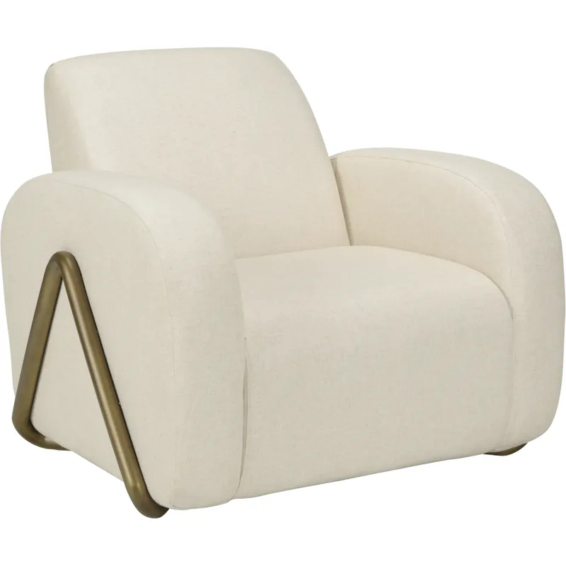 Renzo Brown and Gold Chair Professional Grade