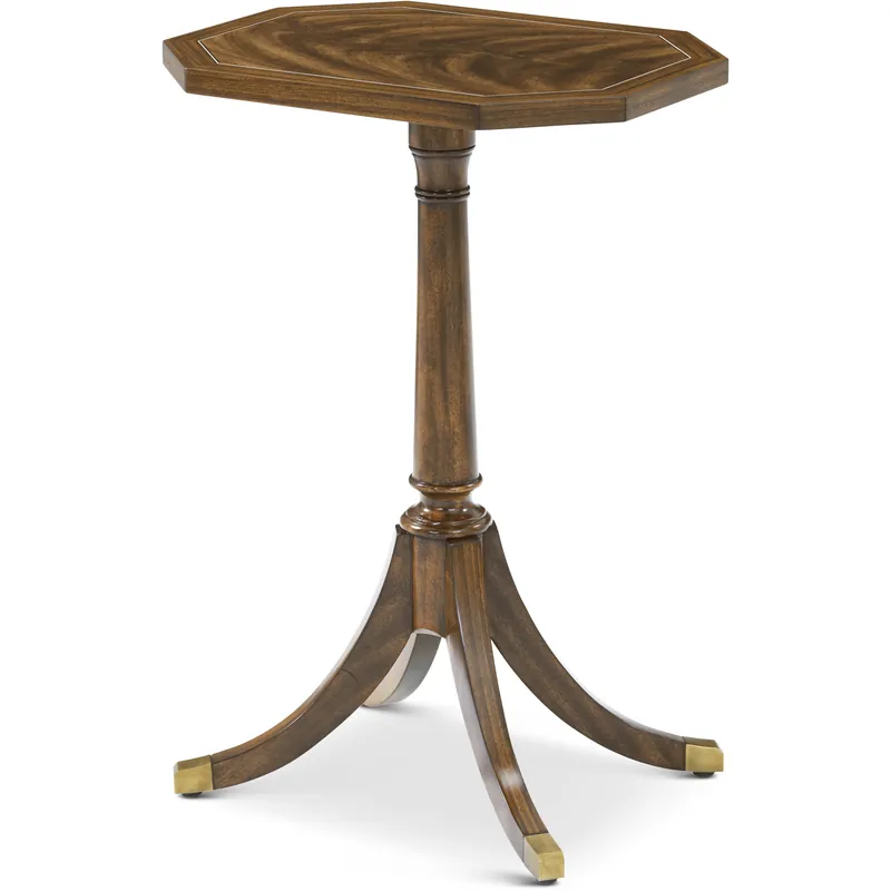 Sloane 23 X 16 inch Edwardian Brown Accent Table, Wooden Time-Limited