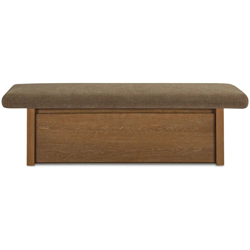 Gemma Taupe Storage Bench Premium